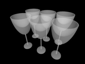 SET OF 6 GLASSES