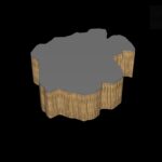 Wooden Coffee Table 01