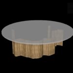 Wooden Coffee Table 02