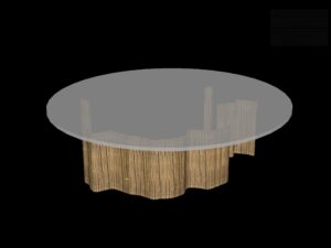 Wooden Coffee Table 02