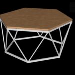 Wooden Coffee Table 03