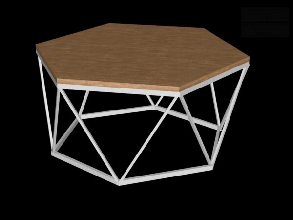 Wooden Coffee Table 03