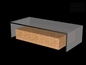 Wooden Coffee Table 07