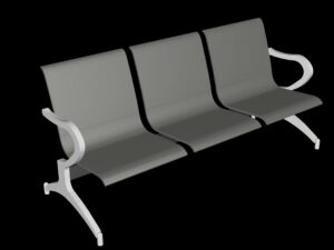 3 Seater Waiting Chair